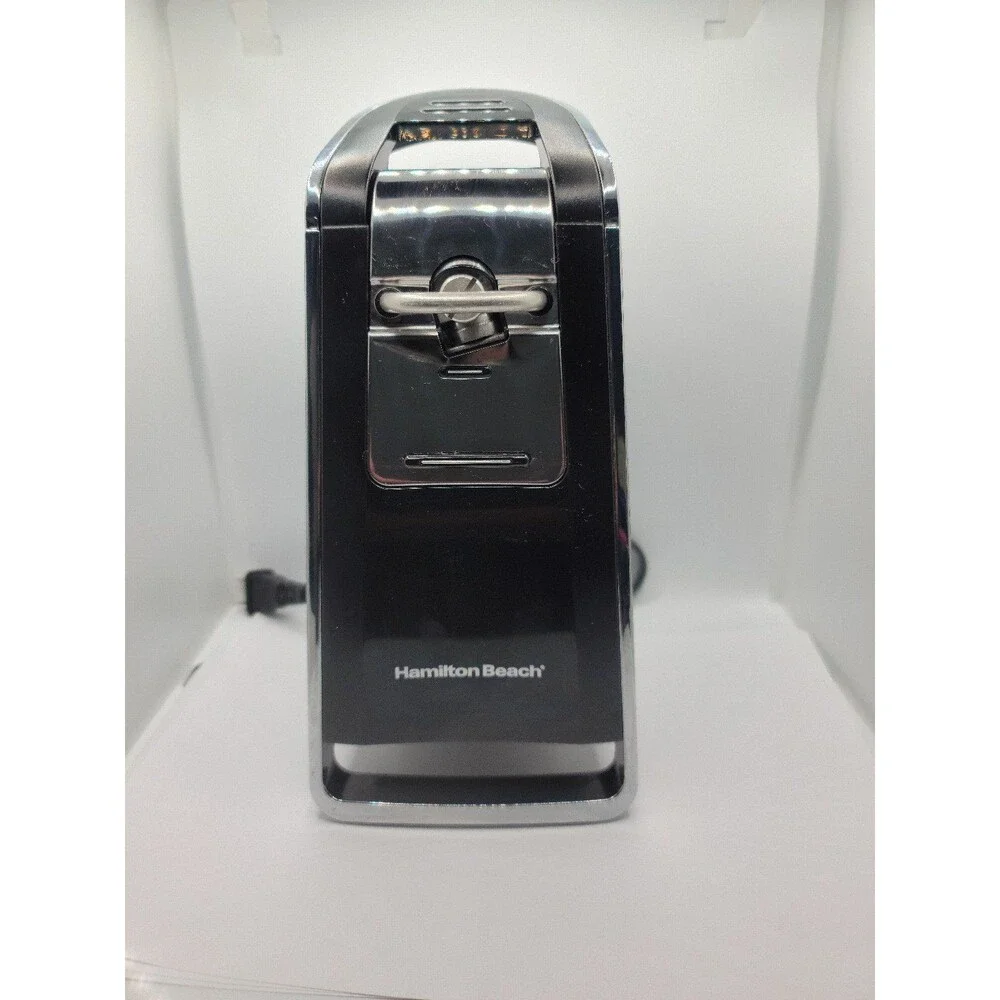 Hamilton Beach Can Opener Electric Automatic Stainless Steel Kitchen Smooth Edge